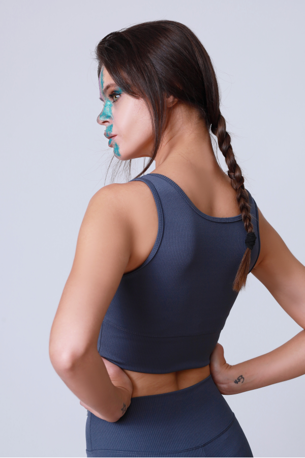 Fitilli Petrol Gri Bralet