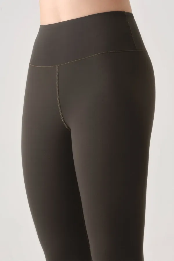 Elyora High Waist Olive Tayt