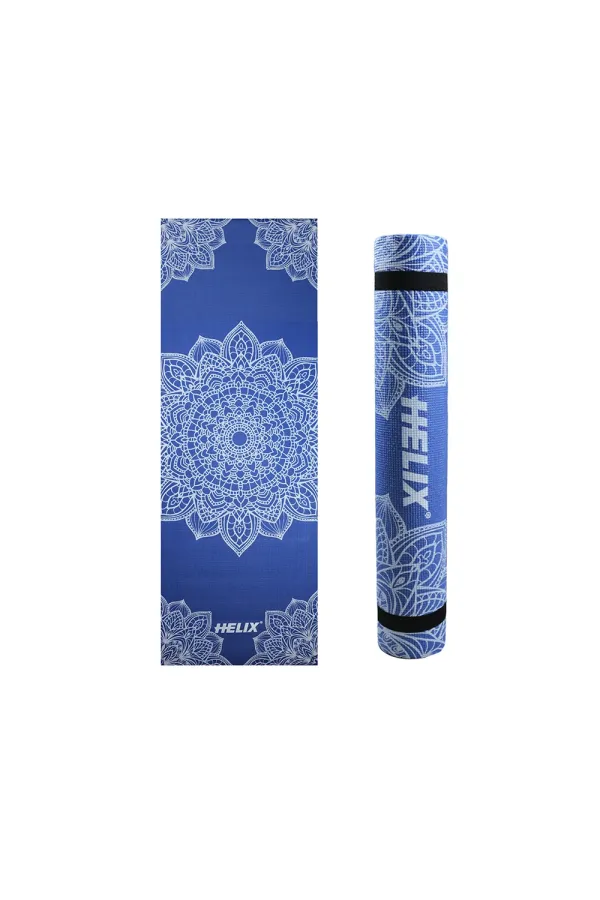 Helix PVC Yoga Matı - Mavi