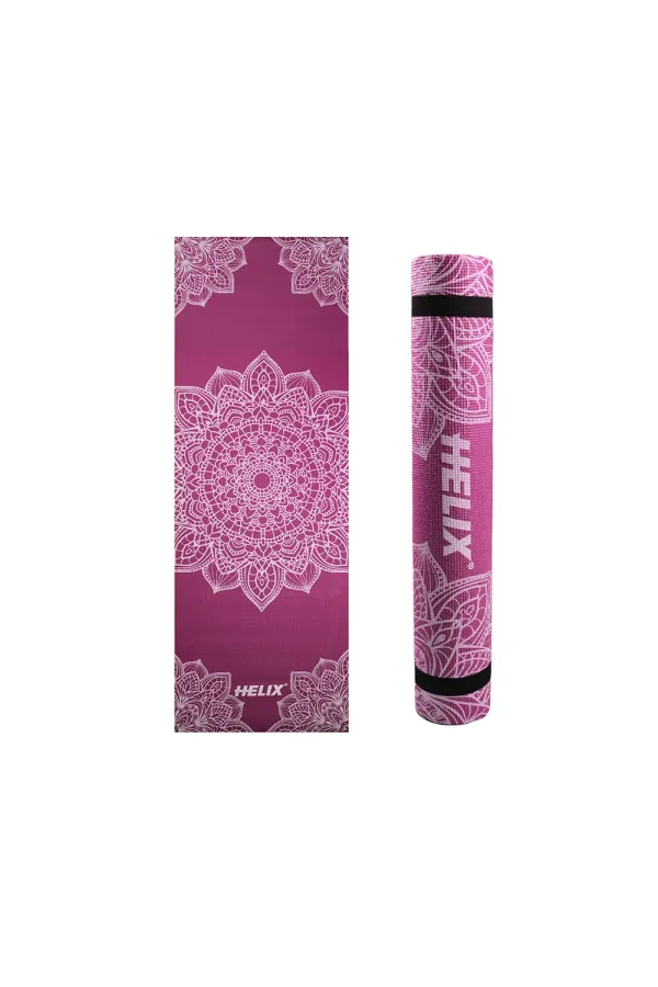 Helix PVC Yoga Matı - Pembe