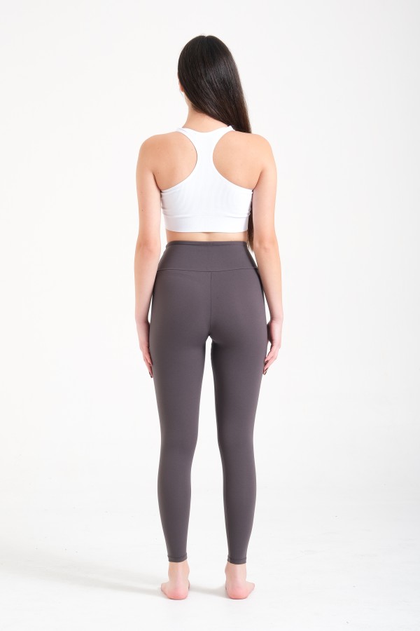 Elyora High Waist Dark Silver Tayt